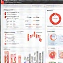 Ícono de un tablero de control para Informes y Visualización