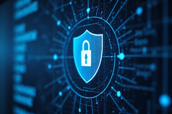 Escudo protector digital en una interfaz de usuario